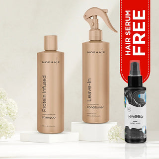 Protein Infused Shampoo & Leave-In Conditioner Combo Moehair USA