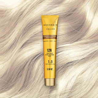 3.38 Oz - 12N - Light Blonde Hair Color - Permanent | Paraben & Cruelty Free
