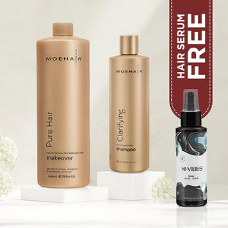 Pure Hair Makeover and Hair Serum Combo Moehair USA