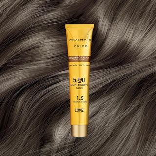 5.@0 Light Brown Olive Hair Color