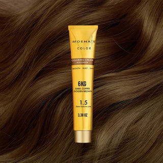 6KG - Copper Golden Brown Hair Color    | Permanent Hair Color