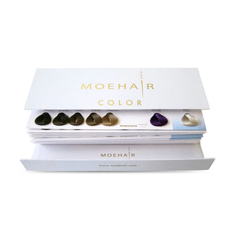 Color Swatch Book | Hair Color Chart - Moehair