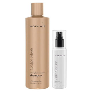 Combo - 12 Oz Color Safe Shampoo with Hair Serum