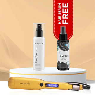 Hair Straightener and Hair Serum Combo Moehair USA