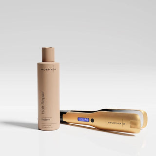 Hair Repair System and Hair Straightener Combo
