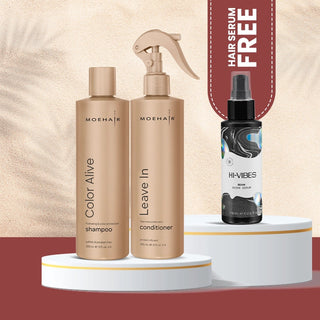 Color Alive Shampoo & Leave-in Conditioner Combo Moehair USA