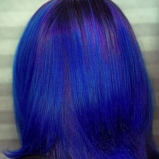 8 Oz - Blue Hair Dye | After use of Blue hair color - Semi permanent