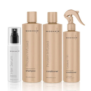 Pack of - Protein Infuse Shampoo and Conditioner, Hair Serum, Leave in Conditioner