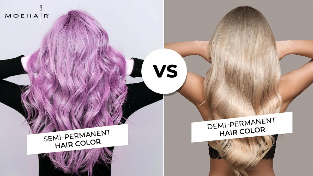 Demi Permanent Vs Semi Permanent Hair Color Whats The Difference