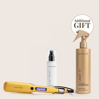 Hair Straightener and Hair Serum Combo Moehair USA