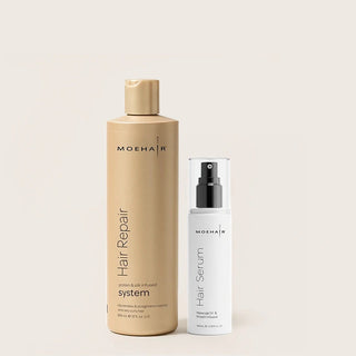 Hair Repair System and Hair Serum Combo Moehair USA