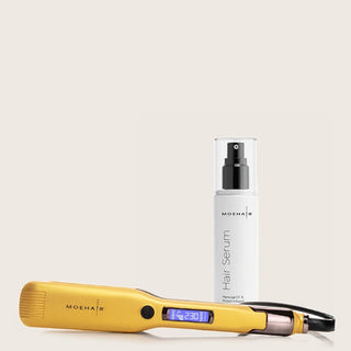 Hair Straightener and Hair Serum Combo Moehair USA