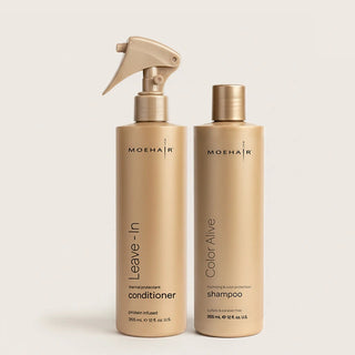 Color Alive Shampoo & Leave-in Conditioner Combo Moehair USA