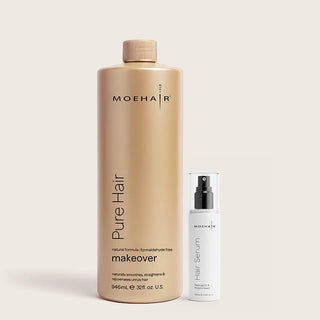 Pure Hair Makeover and Hair Serum Combo Moehair USA