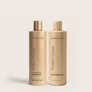 Protein Infused Shampoo and Conditioner Combo Moehair USA
