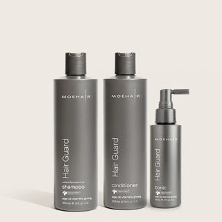 Moehair Hair Guard Shampoo, Conditioner with Tonic Trio Pack Moehair USA