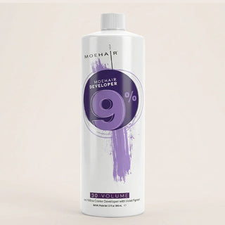 Moehair 9%, 30 Volume Anti-Yellow Hair Color Developer Moehair USA