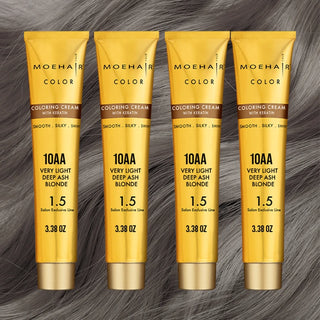 10AA-Very Light Deep Ash Blonde Hair Color-Permanent Hair Dye