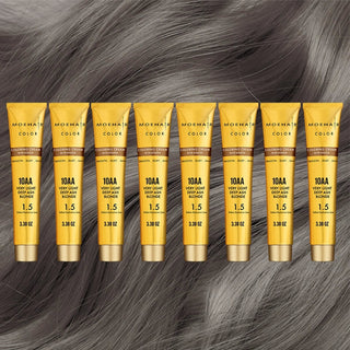 10AA-Very Light Deep Ash Blonde Hair Color-Permanent Hair Dye Moehair USA
