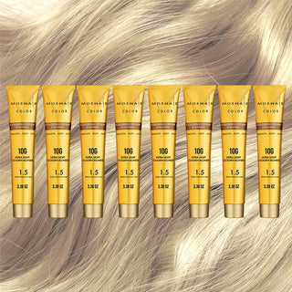 10G Ultra Light Golden Blonde Hair Color Moehair USA
