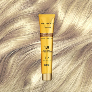 3.38 Oz - 10G - Golden Blonde hair Color - Permanent | Paraben & Cruelty Free