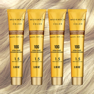 10G Ultra Light Golden Blonde Hair Color