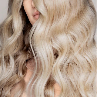 10G Ultra Light Golden Blonde Hair Color Moehair USA