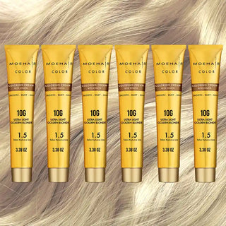 10G Ultra Light Golden Blonde Hair Color