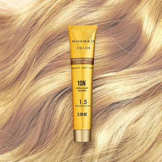 3.38 Oz - 10N - Light Blonde Hair Color - Permanent | Paraben & Cruelty Free