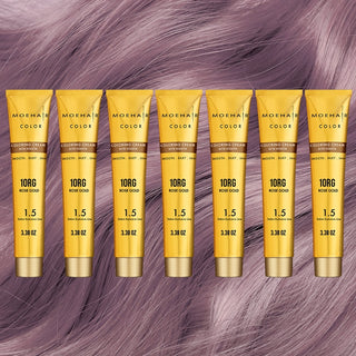 10RG Rose Gold Hair Color