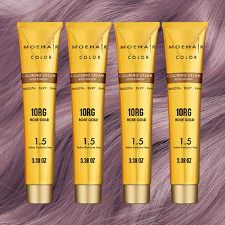 10RG Rose Gold Hair Color