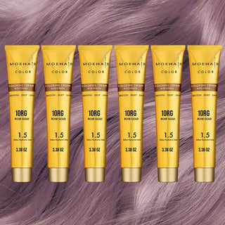 10RG Rose Gold Hair Color
