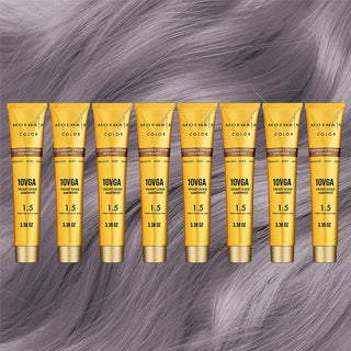 10VGA - Violet Gold Amethyst Hair Color - Permanent Hair Dye Moehair USA