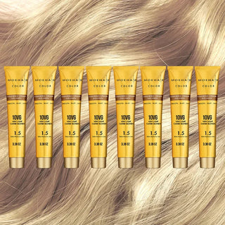 10VG Very Light Caribe Blonde Hair Color Moehair USA