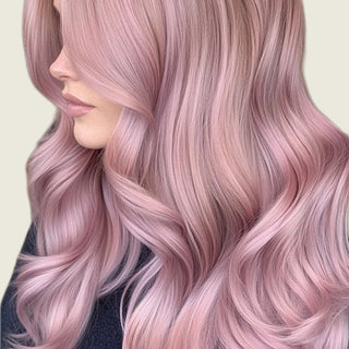 10RG Rose Gold Hair Color Moehair USA