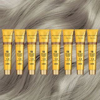 11A - Very Light Ash Extra Blonde Hair Color Moehair USA