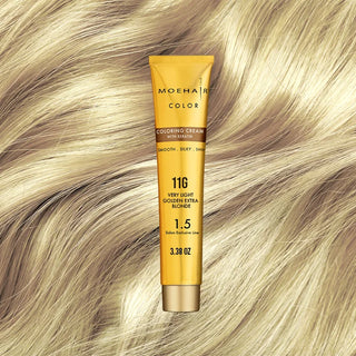 3.38 Oz - 11G - Golden Blonde Hair Color - Permanent | Paraben & Cruelty Free