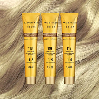 Pack of 3 - 11G - Golden Blonde Hair Color