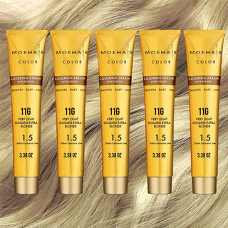 Pack of 5 - 11G - Golden Blonde Hair Color