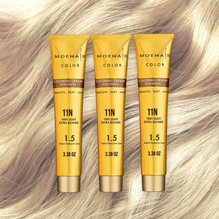11N Very Light Extra Blonde Hair Color Moehair USA