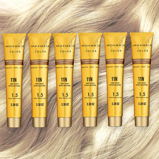 11N Very Light Extra Blonde Hair Color Moehair USA