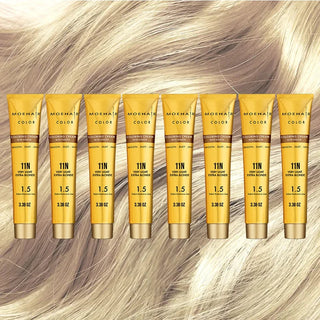 11N Very Light Extra Blonde Hair Color Moehair USA