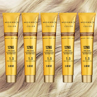 Pack of 5 - 12NG - Golden Blonde Hair Color