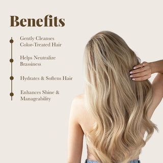 Pack of Color Alive Shampoo and Conditioner with Color Infuse Blonde Toner Moehair USA
