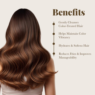 Pack of Color Alive Shampoo and Conditioner with Hair Serum & Leave In Conditioner Moehair USA