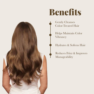 Pack of Color Alive Shampoo & Conditioner with Mini Leave-in Conditioner & Hair Serum Moehair USA