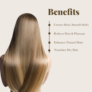 Hair Straightener and Hair Serum Combo Moehair USA