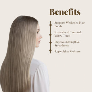 Pack of Moeplex Bond and Seal with Color Infuse Blonde Moehair USA