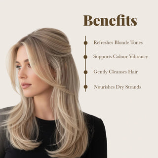 Color Infuse Blonde Toner and Color Alive Shampoo Combo Moehair USA