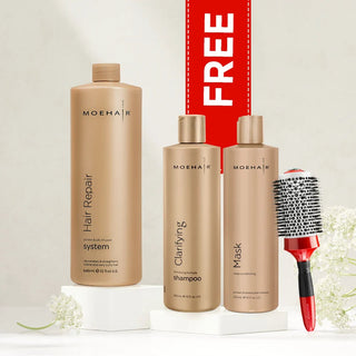Hair Repair System (Keratin Hair Treatment) Moehair USA